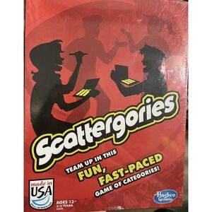 Scattergories Game by Hasbro Gaming 2013 NEW In Sealed Shrink Wrap